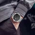 Fashion Steel Strap Day-date Quartz Men Watch, OCHSTIN 7255