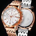 Fashion Steel Strap Multifunctional Quartz Men Watch, OCHSTIN 7257