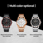 Fashion Steel Strap Multifunctional Quartz Men Watch, OCHSTIN 7258