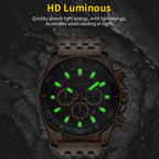 Fashion Steel Strap Multifunctional Quartz Men Watch, OCHSTIN 7259