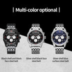 Fashion Steel Strap Multifunctional Quartz Men Watch, OCHSTIN 7260