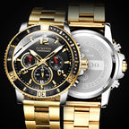 Fashion Steel Strap Multifunctional Quartz Men Watch, OCHSTIN 7263