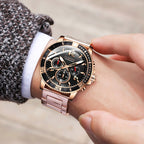 Fashion Steel Strap Multifunctional Quartz Men Watch, OCHSTIN 7263