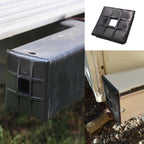 RV 4 inch Square Bumper Cover Caps, Bumper Cover Caps