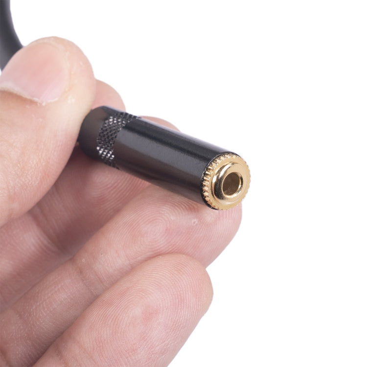 TC227YXK402-03 3.5mm Female to Dual XLR 3pin Male Audio Cable, Length: 30cm, 3.5mm F to 2 x XLR M