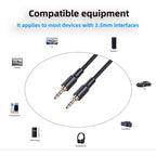 2130 3.5mm Male to 3.5mm Male Audio Cable, Length: 1m, 3.5mm M to M(Black), 3.5mm M to M(Red)