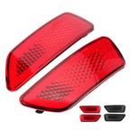 1 Pair For Jeep Grand Cherokee 2011-2018 Car Rear Bumper Lamp Reflector 57010720AC 57010721AC, For Jeep Grand Cherokee 2011-2018(Red), For Jeep Grand Cherokee 2011-2018(Smoked Black)