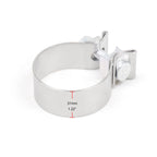 Car Turbo Exhaust Downpipe O-Band Clamp Stainless Steel 304 Flange Clamp, 2 inch O-Band Clamp, 2.25 inch O-Band Clamp, 2.5 inch O-Band Clamp, 2.75 inch O-Band Clamp, 3 inch O-Band Clamp