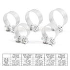 Car Turbo Exhaust Downpipe O-Band Clamp Stainless Steel 304 Flange Clamp, 2 inch O-Band Clamp, 2.25 inch O-Band Clamp, 2.5 inch O-Band Clamp, 2.75 inch O-Band Clamp, 3 inch O-Band Clamp