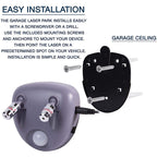 Parking Assist Dual-head Laser Parking Meter, US Plug, EU Plug