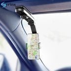 Multifunctional Car Sun Visor Rear Seat Mobile Phone Holder, Z001 (Green), Z001 (Grey)