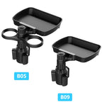 Car Drink Water Cup Holder 360 Degree Rotating Dinner Plate, B09, B05