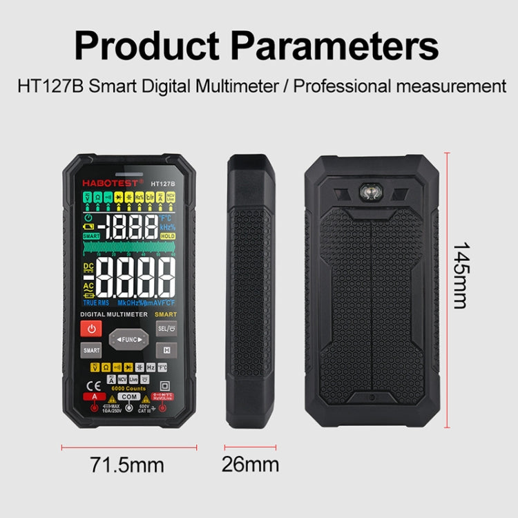 HABOTEST HTI27B Digital Multimeter, HTI27B