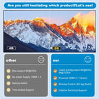 NK-H31 8K 3 in 1 Out HDMI Switcher for Xbox PS4 PS5 Roku UHD TV Monitor Projector, NK-H31