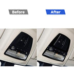 For BMW 5 Series F10 2011-2017 Car Reading Lamp Panel Decorative Sticker, Reading Lamp Panel