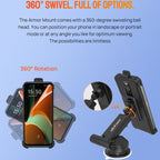 Ulefone Car Suction Cup Phone Holder, Suction Cup Phone Holder