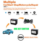 Motorcycle / Car Battery Smart Charger with LCD Creen, UK Plug, US Plug, AU Plug, EU Plug