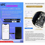 i2C Battery Boot Strap Test Flex Cable, For iPhone 5 SE / 6s / 6 Plus / 6s Plus / 7 / 7 Plus, For iPhone 8 / 8 Plus / X / XR / XS / XS Max / 11 Pro / 11 Pro Max, For iPhone 11 / SE2, For iPhone 12 mini / 12 / 12 Pro / 12 Pro Max / SE3                  ...