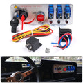 12V Racing Car LED Ignition Switch One Key Start Combination Panel, BX102248