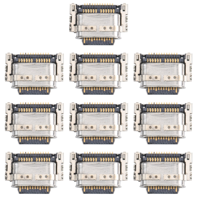 10pcs Charging Port Connector, For Motorola One Fusion+, For Motorola One Fusion, For Motorola One Zoom, For Motorola One Hyper, For Motorola One, For Motorola Moto G50, For Motorola Moto G100 /Edge S, For Motorola Moto G10 / G20 / G30 / G10 Power