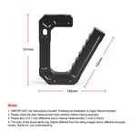 For Jeep Wrangler JK 2007-2018 Car Modification Aluminum Interior Handle, For Jeep Wrangler JK 2007-2018 (Red), For Jeep Wrangler JK 2007-2018 (Blue), For Jeep Wrangler JK 2007-2018 (Silver), For Jeep Wrangler JK 2007-2018 (Black)