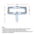 For Ford V8 V10 Car Modified Exhaust Manifold Clips, For Ford V8