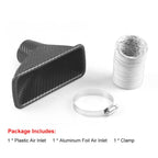 Car Modified Front Bumper Carbon Fiber Intake Pipe, BX102299-2