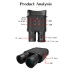 NV2000 Outdoor Hunting Infrared HD Binocular Digital Night Vision, NV2000