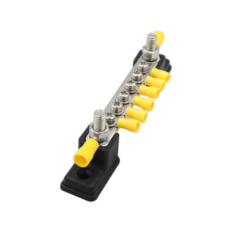 CP-3050 150A 12-48V RV Yacht 6-way Busbar with 8pcs Terminals, CP-3050
