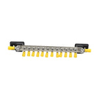 CP-3051 150A 12-48V RV Yacht 12-way Busbar with 14pcs Terminals, CP-3051