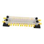 CP-3053 150A 12-48V RV Yacht Double-row 12-way Busbar with 28pcs Terminals, CP-3053