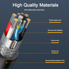 USB 3.0 Male to Female Data Sync Super Speed Extension Cable, Length:5m, 5m