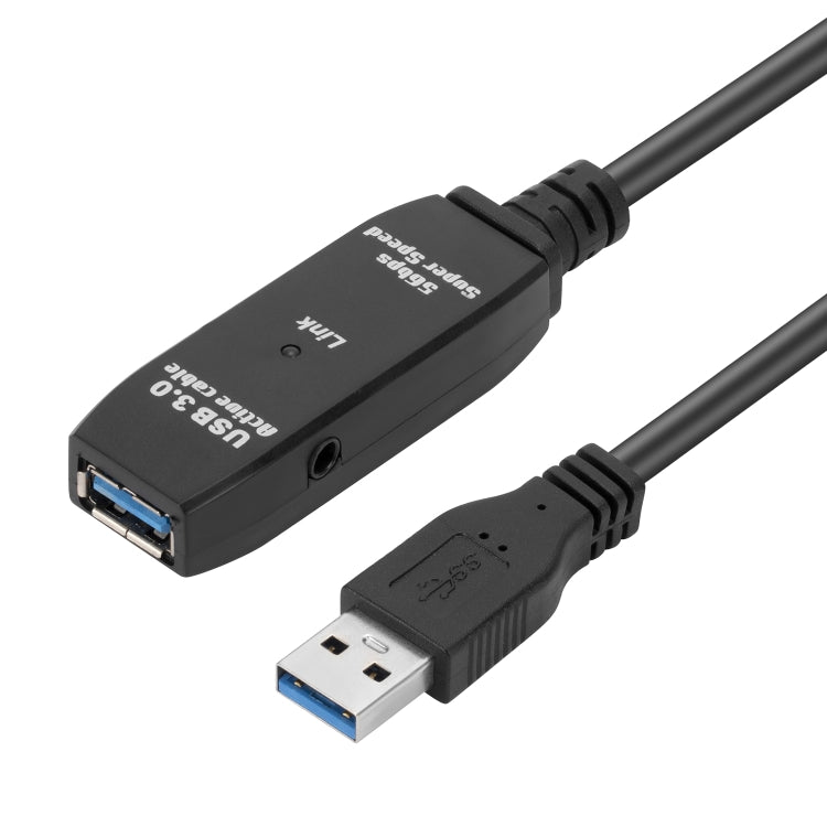 USB 3.0 Male to Female Data Sync Super Speed Extension Cable, Length:15m, 15m