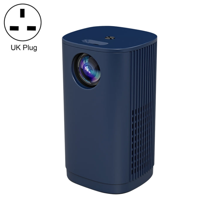 T1 480x360 800 Lumens Portable Mini LED Projector, Specification:UK Plug, UK Plug