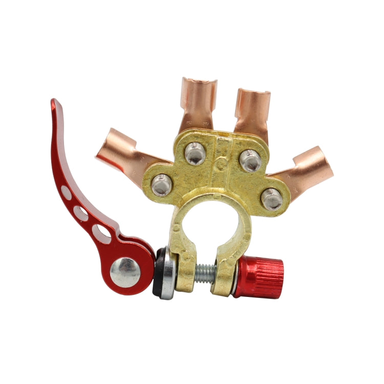 CP-3085 Car Battery Brass Stake Head Removable Battery Terminal Connector, CP-3085