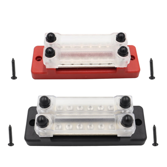CP-3110 1 Pair 150A 12-48V RV Yacht Double-row 6-way Busbar, CP-3110