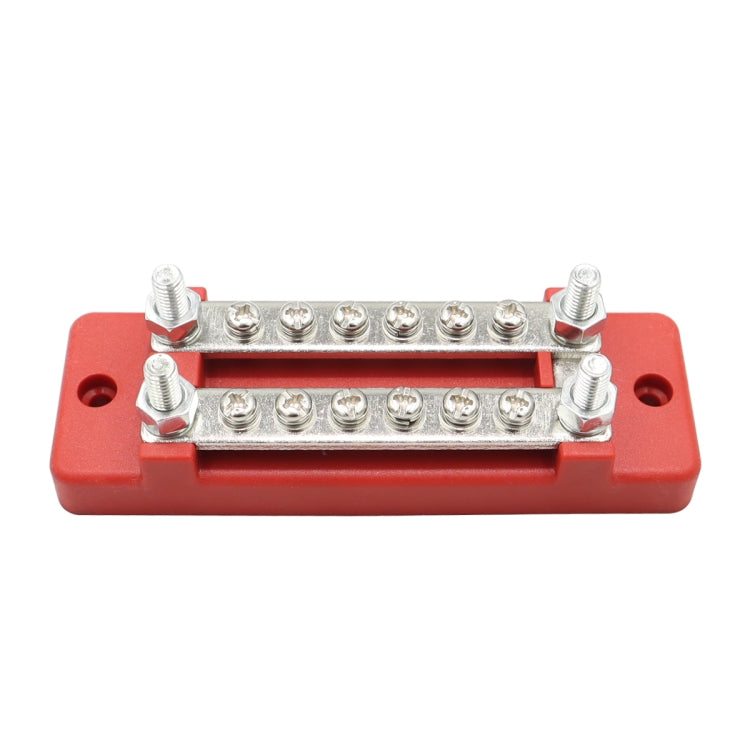 CP-3110 1 Pair 150A 12-48V RV Yacht Double-row 6-way Busbar, CP-3110