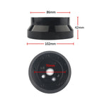 5 & 6 Hole Steering Wheel Polished Hub Adapter, Type A, Type B
