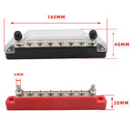 1 Pair Power Distribution Block Terminal Studs with Terminals, CP-0972, CP-0973, CP-0974