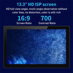 PR1335T 13.3 inch IPS Display Advertising Machine, 2GB+16GB, RK3288 Quad Core 1.8GHz, RK3399 Hexa-Core 1.8GHz, RK3566 Quad Core 2.0GHz