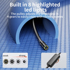 AN112 IP68 8LEDS 8mm Industrial Videoscope for iPhone 8 Pin, Length:2m Flexible Line, 1m Flexible Line, 2m Flexible Line, 3.5m Flexible Line, 5m Flexible Line, 10m Flexible Line, 1m Hard Line, 2m Hard Line, 3.5m Hard Line, 5m Hard Line, 10m Hard Line