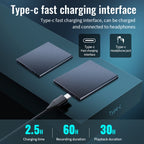 JNN K1 Square HD Noise Canceling Recorder, 4GB, 16GB, 32GB, 64GB