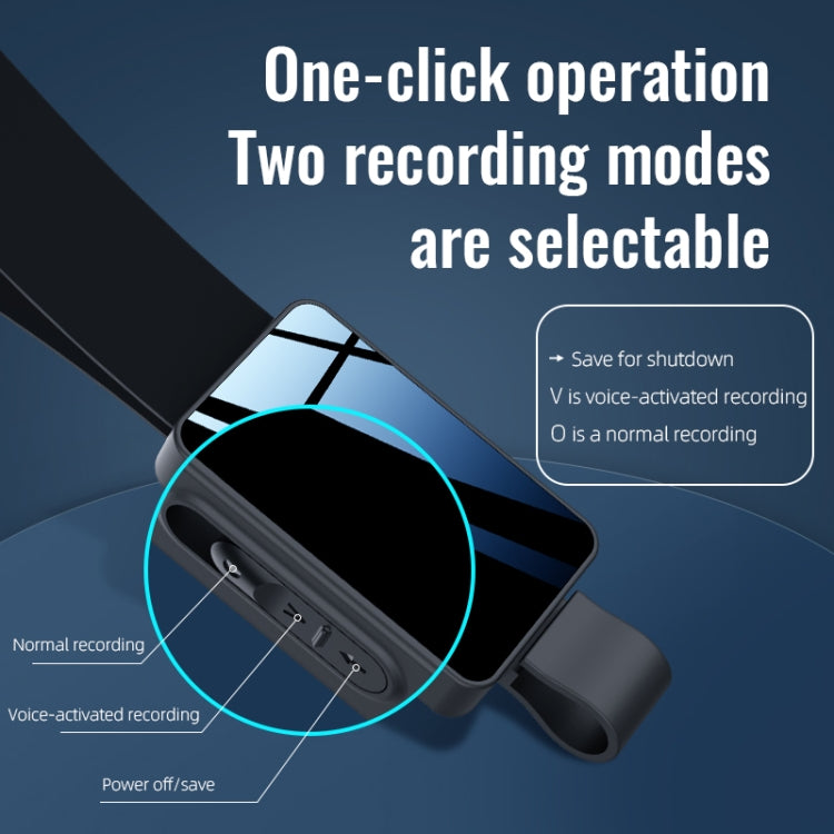 JNN K5 Voice Recorder with Lanyard, 8GB, 16GB, 32GB, 64GB