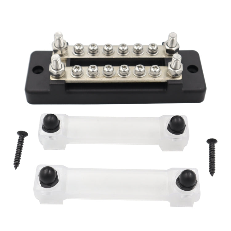 CP-3023-01 150A 12-48V RV Yacht Double-row 6-way Busbar, CP-3023-01