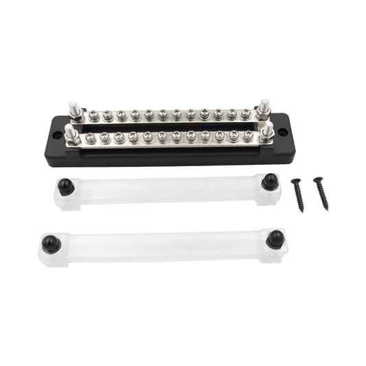 CP-3023-02 150A 12-48V RV Yacht Double-row 12-way Busbar, CP-3023-02