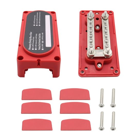 CP-3087-02 100A 48V 12-way M6 Terminal Busbar, CP-3087-02