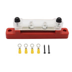 CP-3118 150A 12-48V RV Yacht Single-row 2-way Busbar with 4pcs Terminals, CP-3118, CP-3119