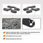 For Jeep Wrangler JK / JL / JT 2018 Car Sun Visor Clip Mount