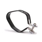 Motorcycle Exhaust Pipe Muffler Carbon Fiber Clamp, OT097
