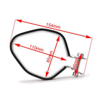 Motorcycle Exhaust Pipe Muffler Carbon Fiber Clamp, OT097